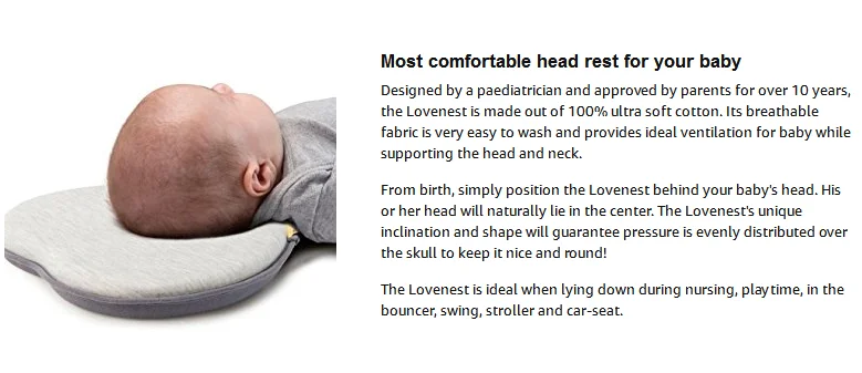 baby support pillow