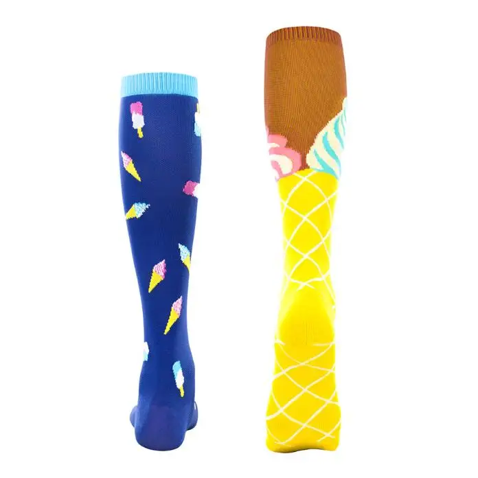 Custom Ski Ladies Sports Socks Non-Slip Flight Girls Football Socks Compression Stockings Sports