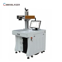DHL free shipping narrow fiber used laser marking machine 20w 30w for sale