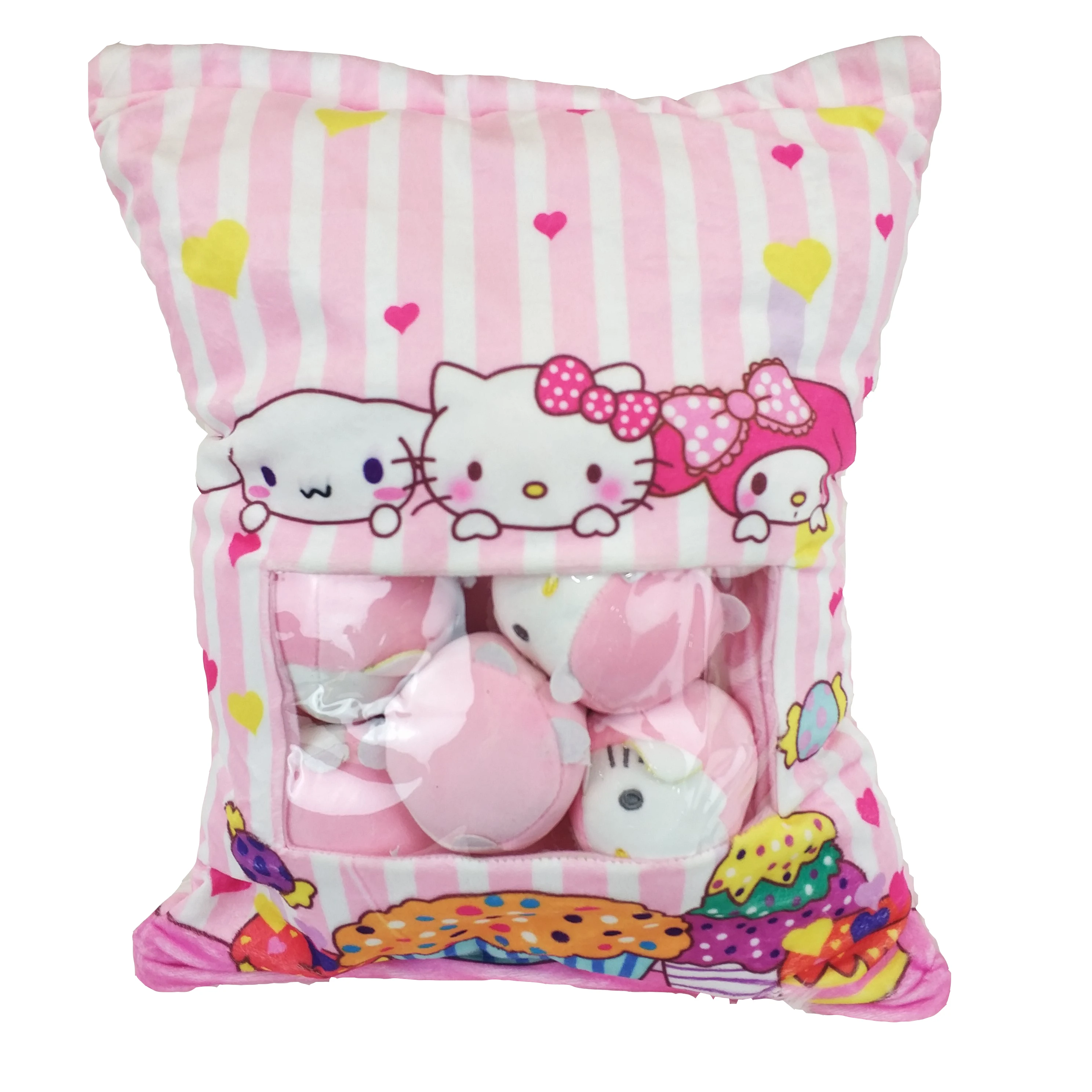 cute snack pillow stuffed animal toys