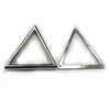 High quality zinc alloy fashion big triangle metal eyelet