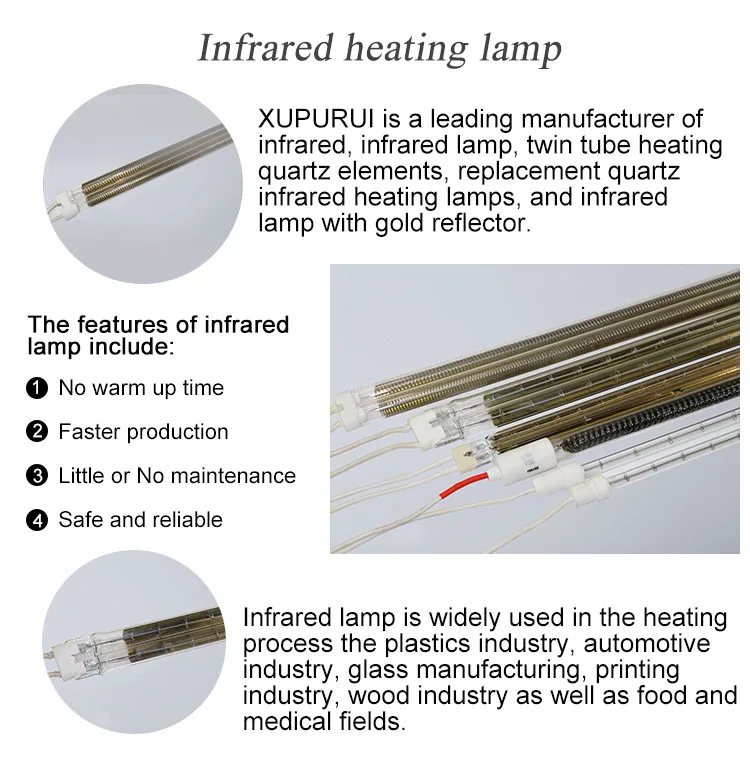1000w ceramic infrared lamp