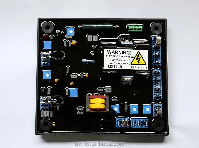 Brushless Alternating Current Exciter Stamford Generator 21 Avr Mx341b