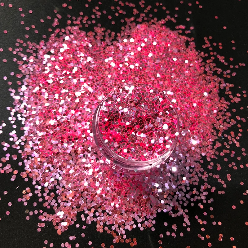 km 闪光聚明亮荧光粉红色超级闪光闪光装饰