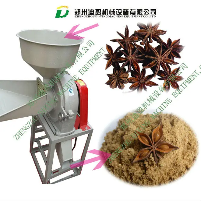 Small Model Electric Fine Powder Herb Grinder / Root Leaves Grinding
