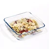 2019 original plate high borosilicate glass baking dishes bread tray made in China