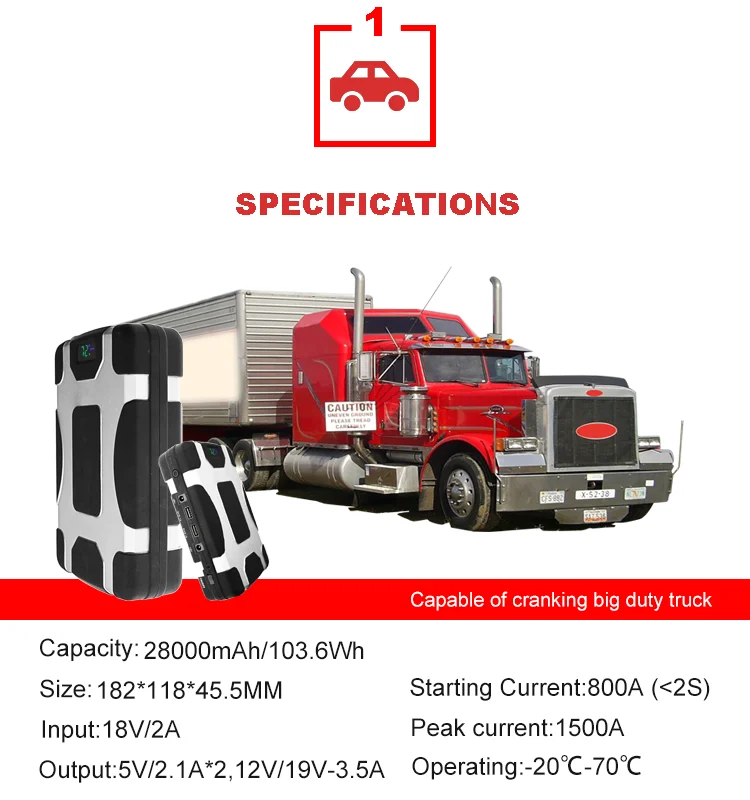 car jump starter power bank