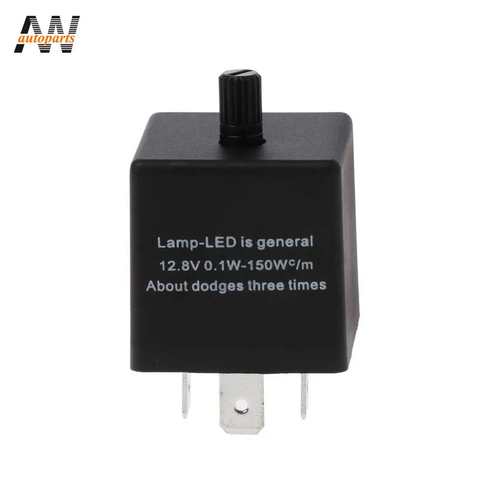 Aw Electronic Flasher Cf13gl02 Led Flasher Relay 3 Pin For Turn Signal