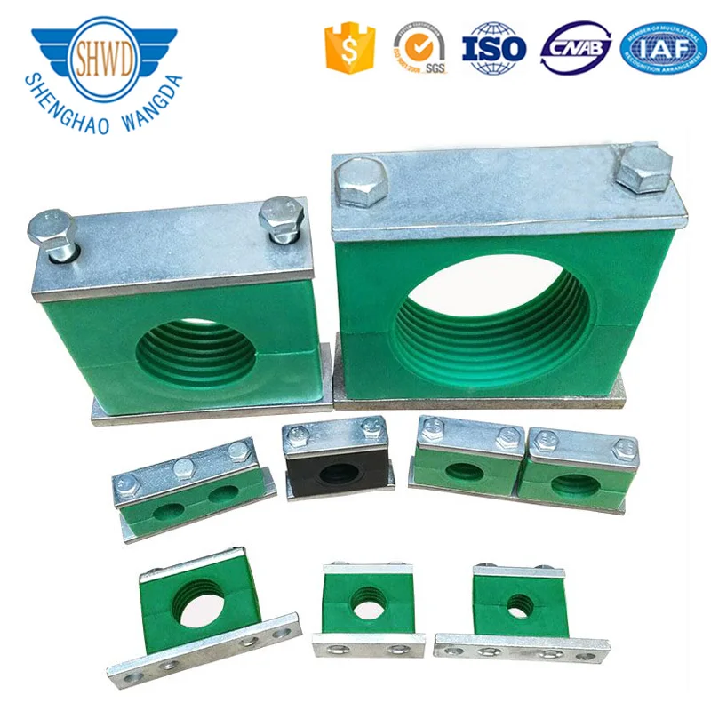Low Price Plastic Single/ Double Tube Clamp Light Heavy Duty Pipe