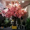 12ft wedding decoration pink artificial silk cherry blossom large tree