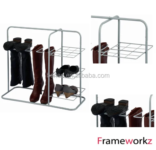 Metal Shoe Storage Metal Shoe Rack Designs Shoes Shelf Fw 3116 Buy Metal Shoe Rack Shoe Rack Simple Designs Special Wire Shoe Rack Product On Alibaba Com