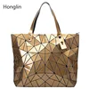 Korean Style Fashionable Bag New Geometric Bag Handbag Diamond Lingge Laser Bag