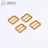 Goog Quality Metal Gold Bra Strap Hook Slider Adjuster For Underwear