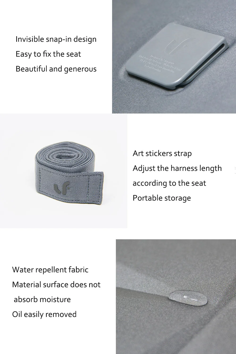 Original Xiaomi Mi Lefan Portable Shaping Back Cushion EVA Elastic Rubber Material Chair Cushion Back Support