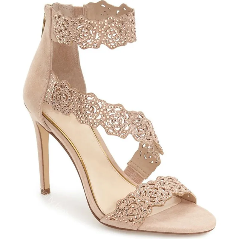 sandal bridal heels