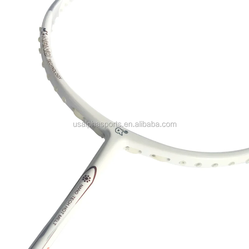 Cheap Wholesale Badminton Racket For Tension 2024lbs Carbon Fiber