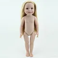 American Girl Dolls New Silicone Reborn Dolls Naked Doll 45cm Lifelike Baby Reborn Realistic Naked Newborn