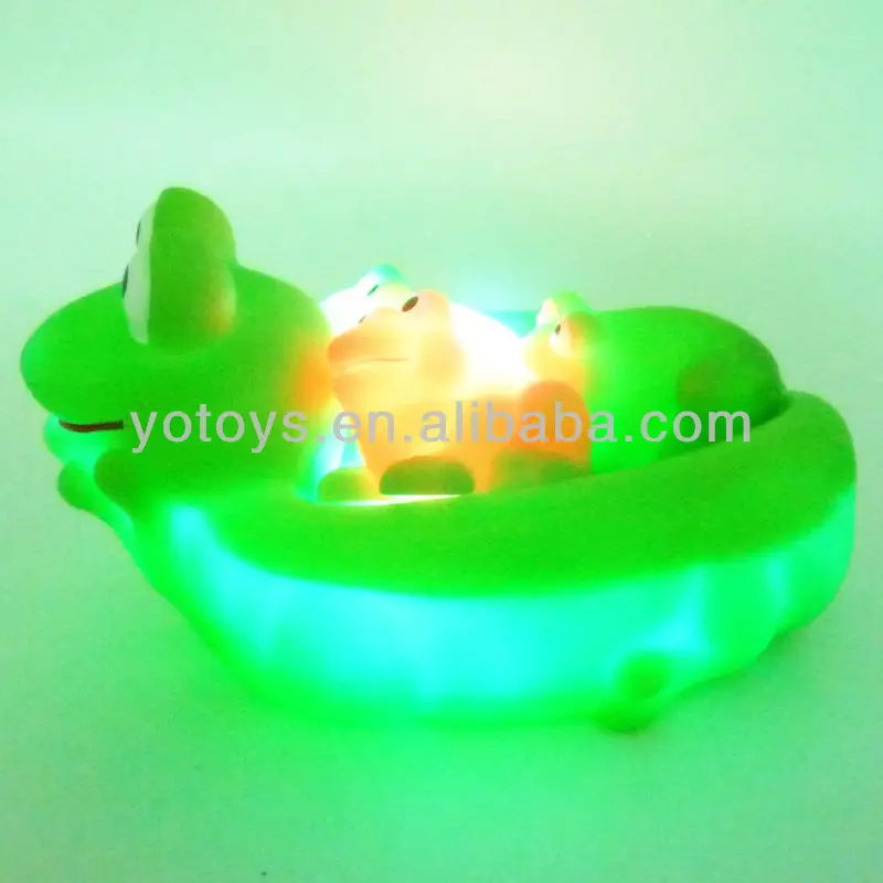 rubber frog bath toys