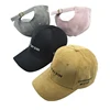 Custom high quality LOW MOQ corduroy baseball cap