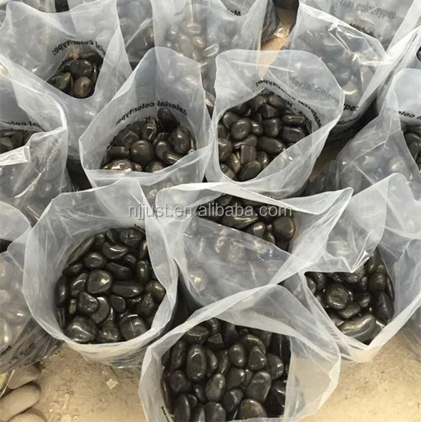 bags of pebbles for garden