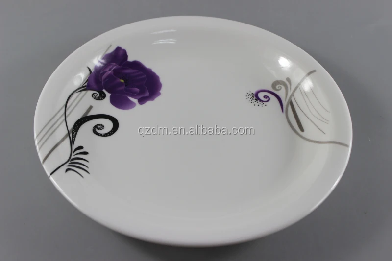 Factory supply good quality melamine pasta plate