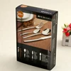 Custom clear PVC packaging box for tableware fork