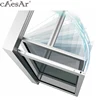 Mall office high security 4 panels anti-panic emergency exit break-out automatic door with low price