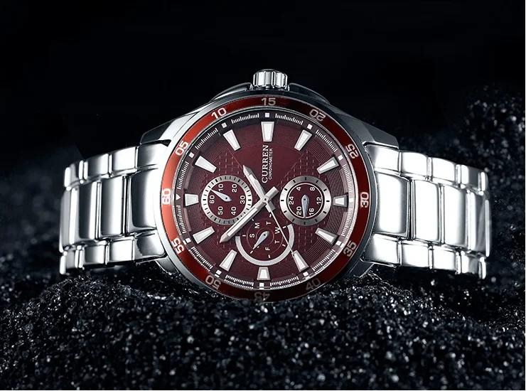 curren quartz chronometer