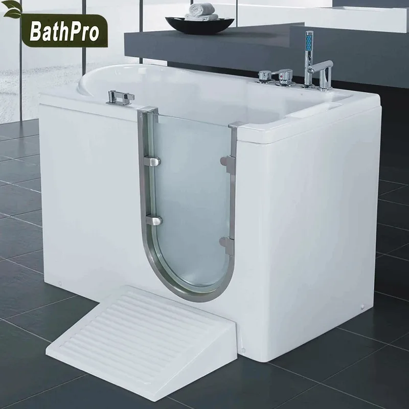 Corner Installation One Person Indoor Whirlpool Hot Tubs For Disabled