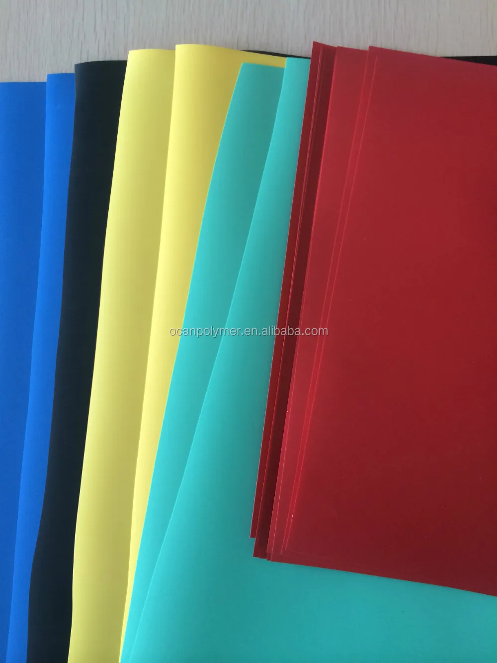 Colorful Rigid Pvc Sheet For Pvc Rigid Stationery Book Cover - Buy ...