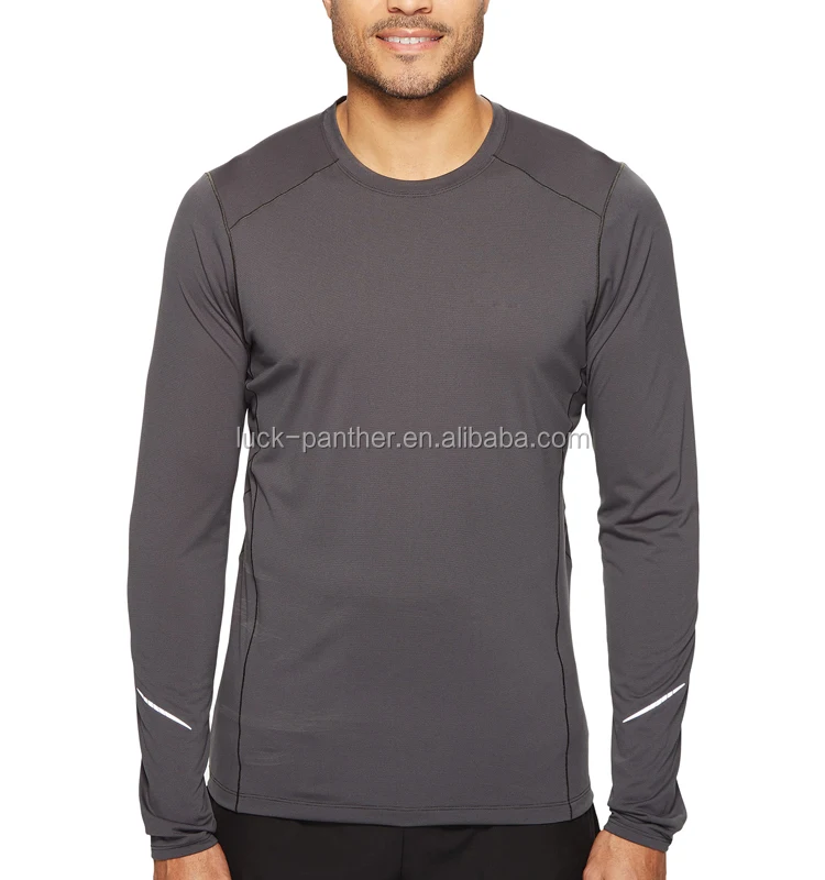 Active Wear Tops Gym Long Sleeve Custom Compression Men Long Sleeve Gym