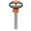 ball lock pin single acting elastic spring handle