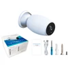Full HD 1080P Wireless Rechargeable Battery Powered WiFi Security Camera Smart Home Indoor Camera with Battery Motion Detection