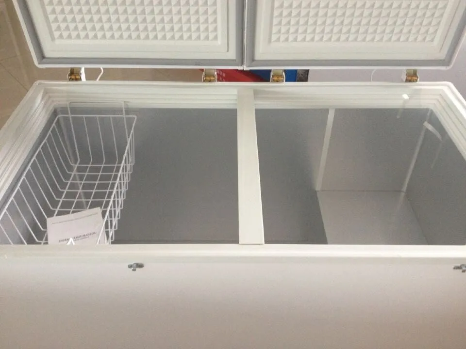 Double Temperature Chest Freezer /two Compartments Fridge Freezer Buy
