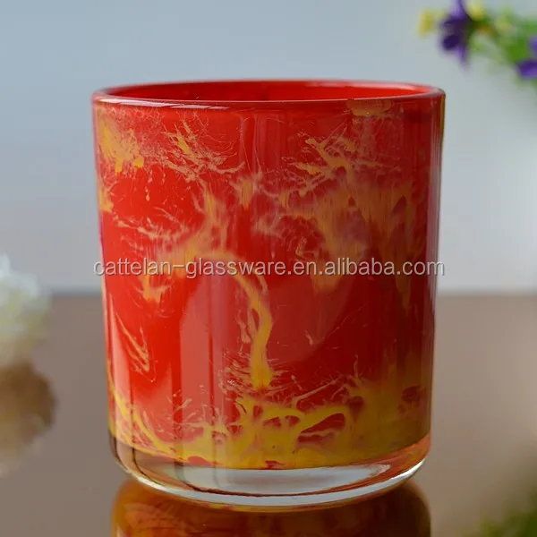 Purple Glass Candle Jar From Bengbu Cattelan Glassware Buy Purple