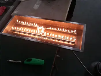 Outdoor Rectangle Gas Fire Pit System