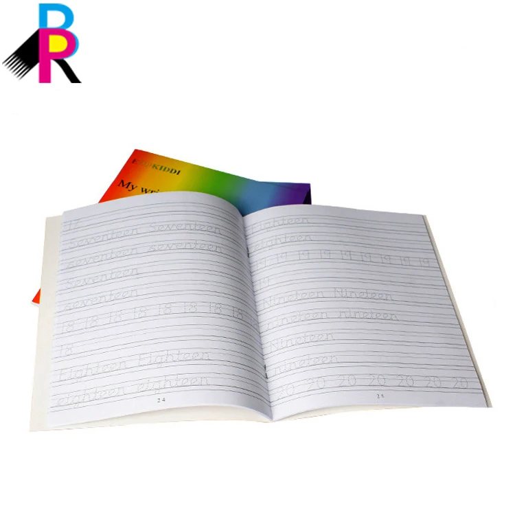 english learner educational notebook