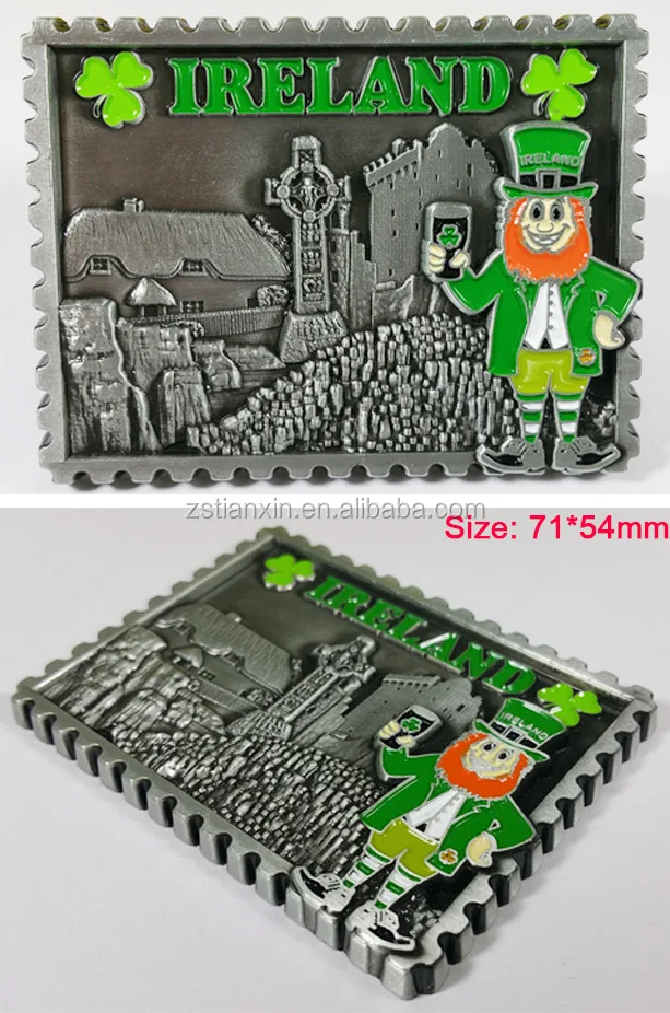 Custom Ireland Skyline Souvenirs Fridge Buy Souvenir Fridge