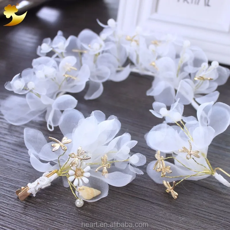 handmade flower tiara