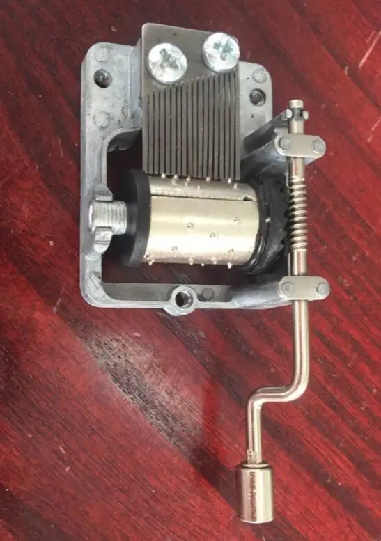 18note Hand Crank Musical Box Movement With Custom Songs Music Box Buy Hand Crank Music Box