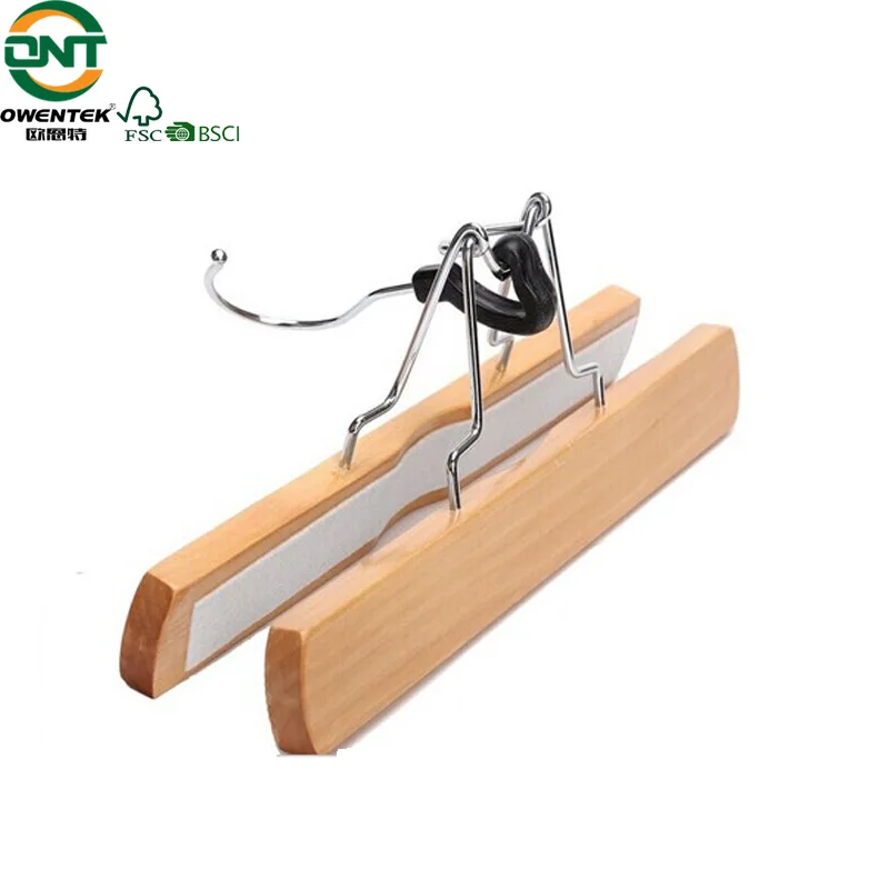 wooden pants hangers