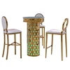 bar and pub furniture led decorative light high bar table