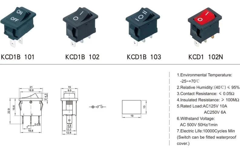 Dick b. Выключатель kcd2 15a 250v схема подключения. Переключатель kcd1-201 on-off схема. Kcd1 переключатель 6а 250v AC 10a 125v AC. Kcd1 переключатель 3 конт.
