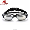 Waterproof silicone free prescription prices mirrored one piece swimming goggles with earplugs