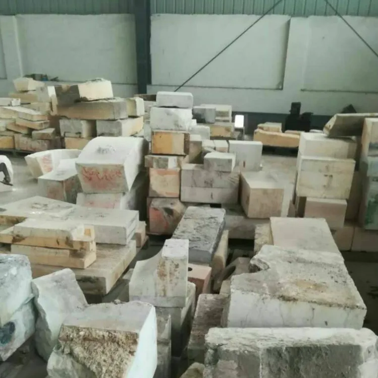 40 tons inventory used AZS brick scrap