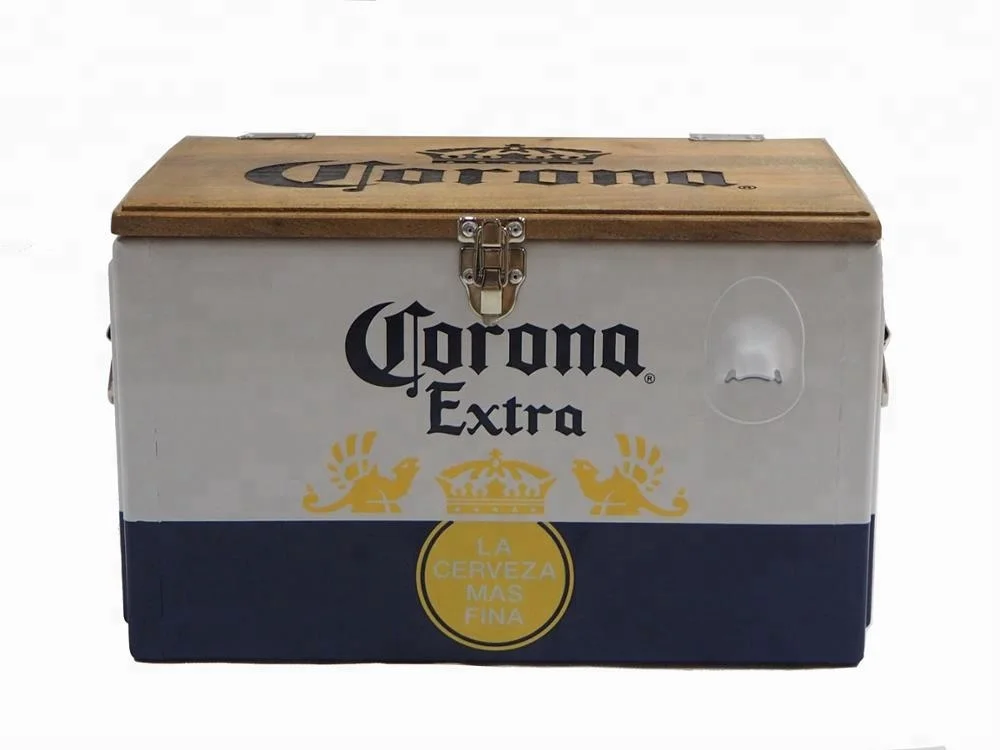 20l Corona Cooler Box,Corona Metal Cooler Box,Corona Ice Cooler Box