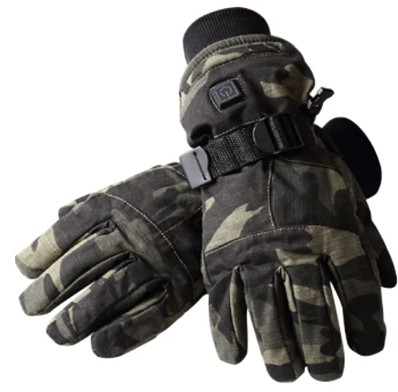Rechargeable Heated Gloves for Men and Women, Battery Powered Heating Gloves for Winter Outdoor Activities, Skiing Hiking