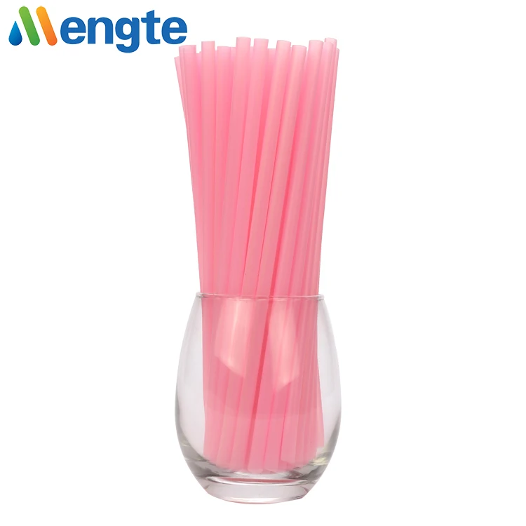 Mengte Novelty Customized Size Pla Disposable Plastic Straight Drinking Straw For Juice Buy