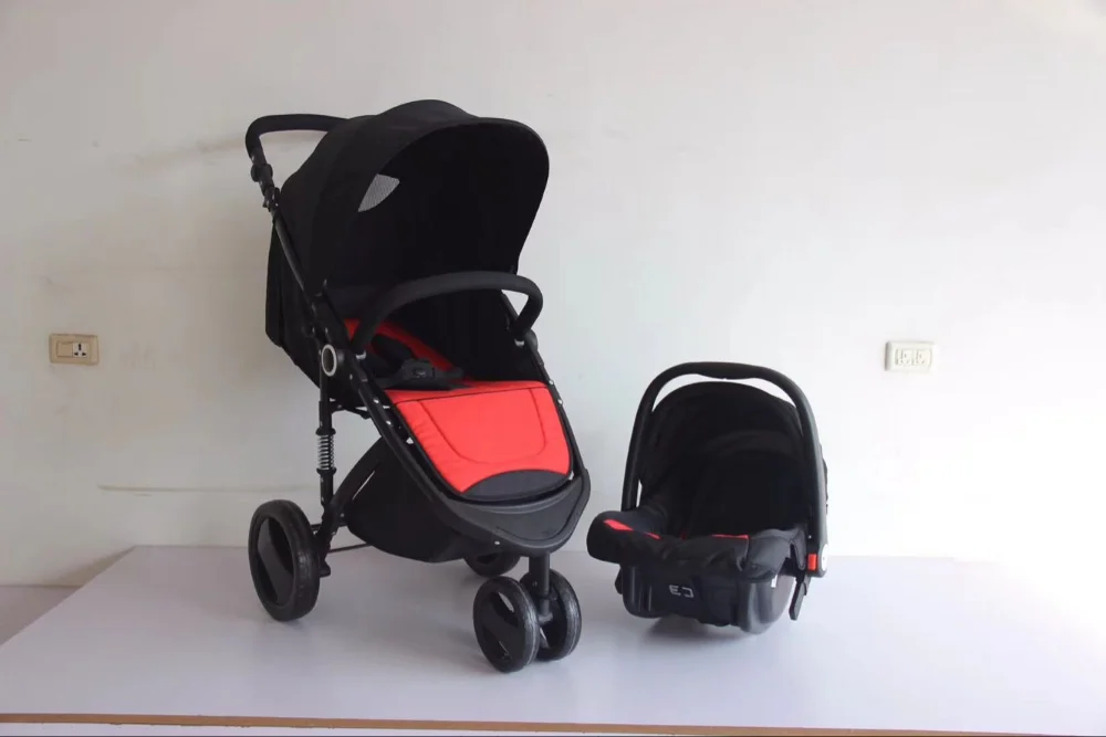 3 In 1 Hot Selling Baby Stroller 3 Wheels With Carseat China Mainland