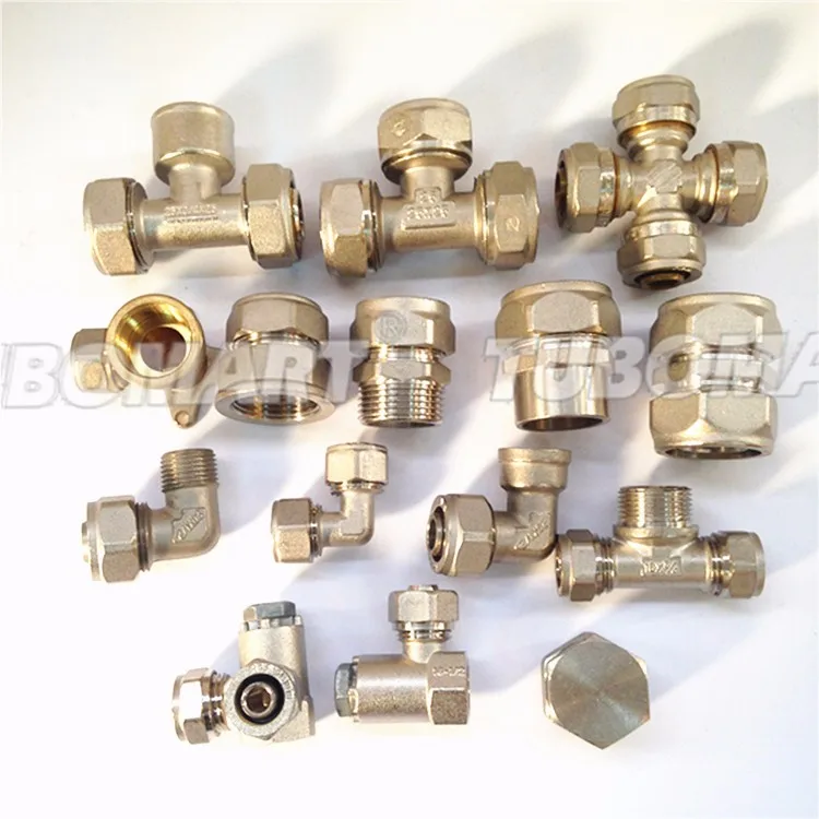 Good Quality Gas Fitting Pipe Fittings For Pex Al Pex Pipe With